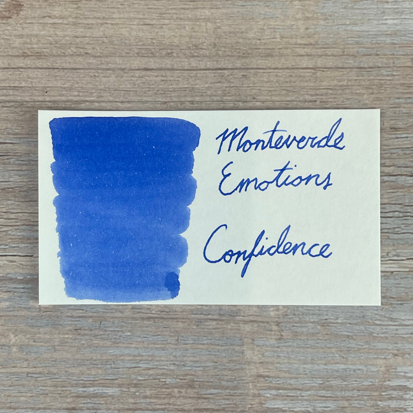 Monteverde Confidence Blue - 30ml Bottled Ink