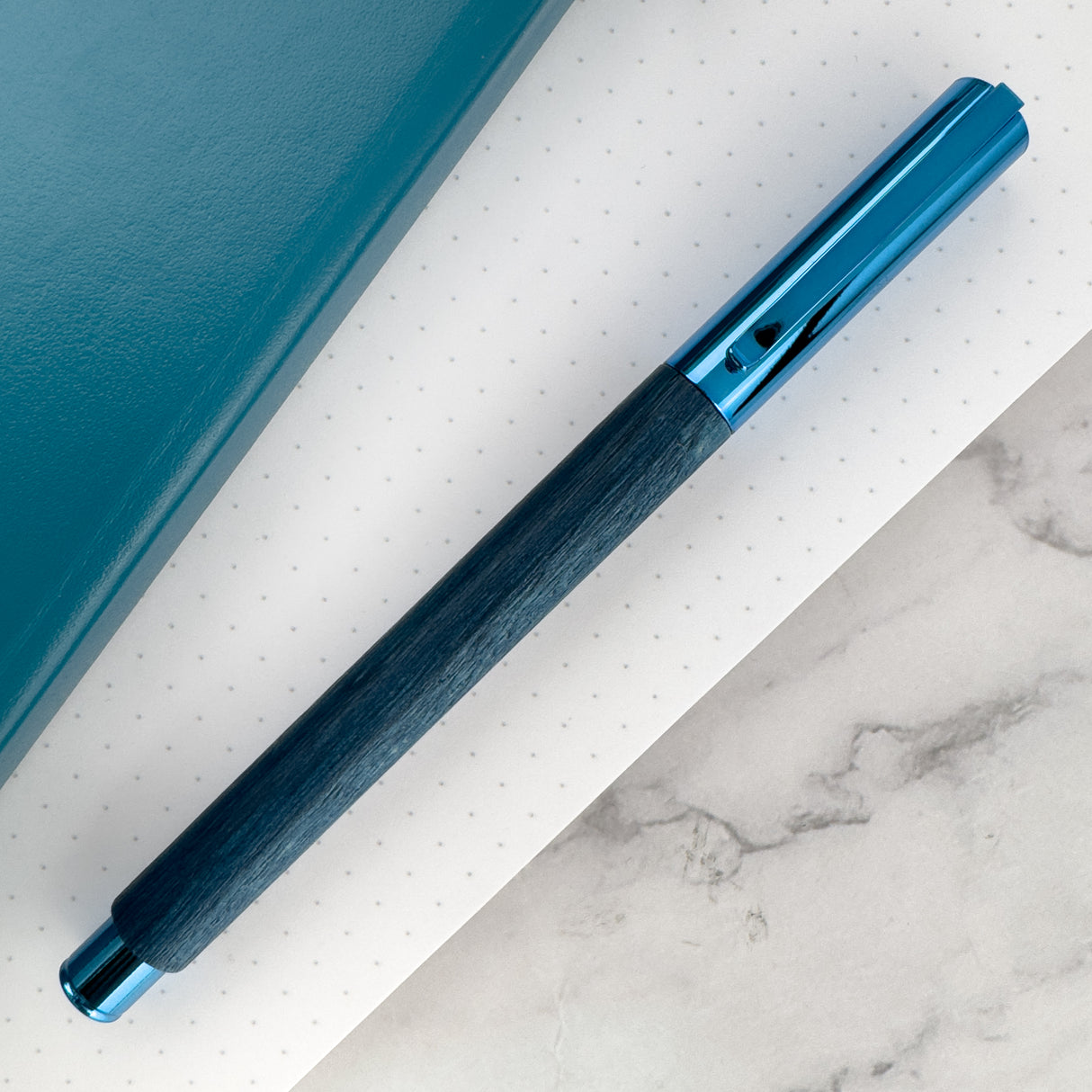 Faber-Castell Ambition Fountain Pen - Blue Wood