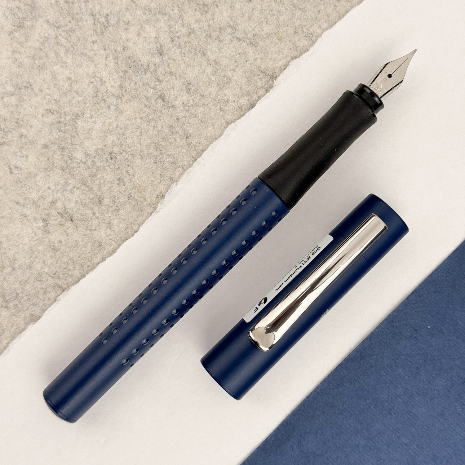 Faber-Castell Grip 2011 Fountain Pen - Classic Blue