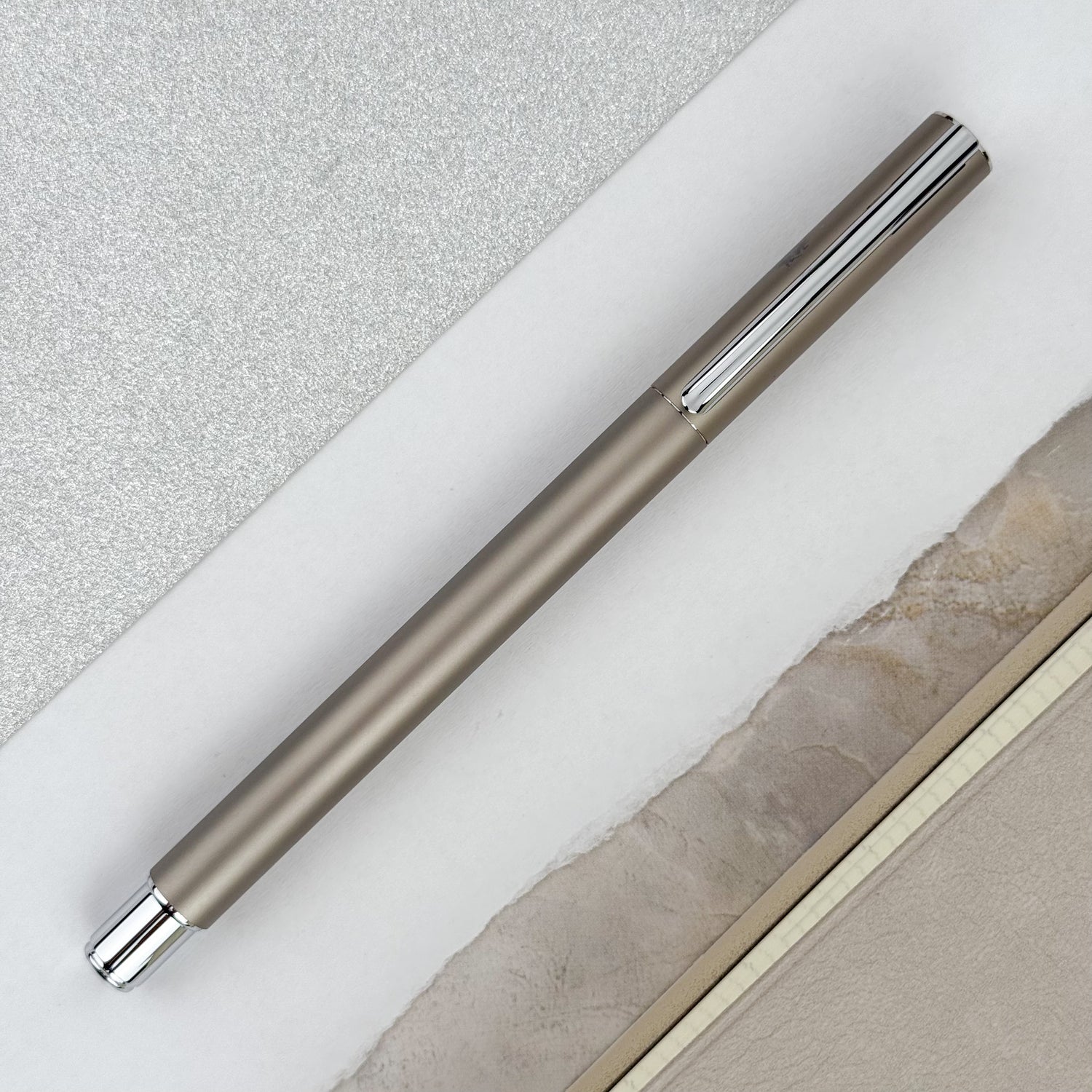 Faber-Castell Neo Slim Rollerball Pen - Matte Stainless Steel