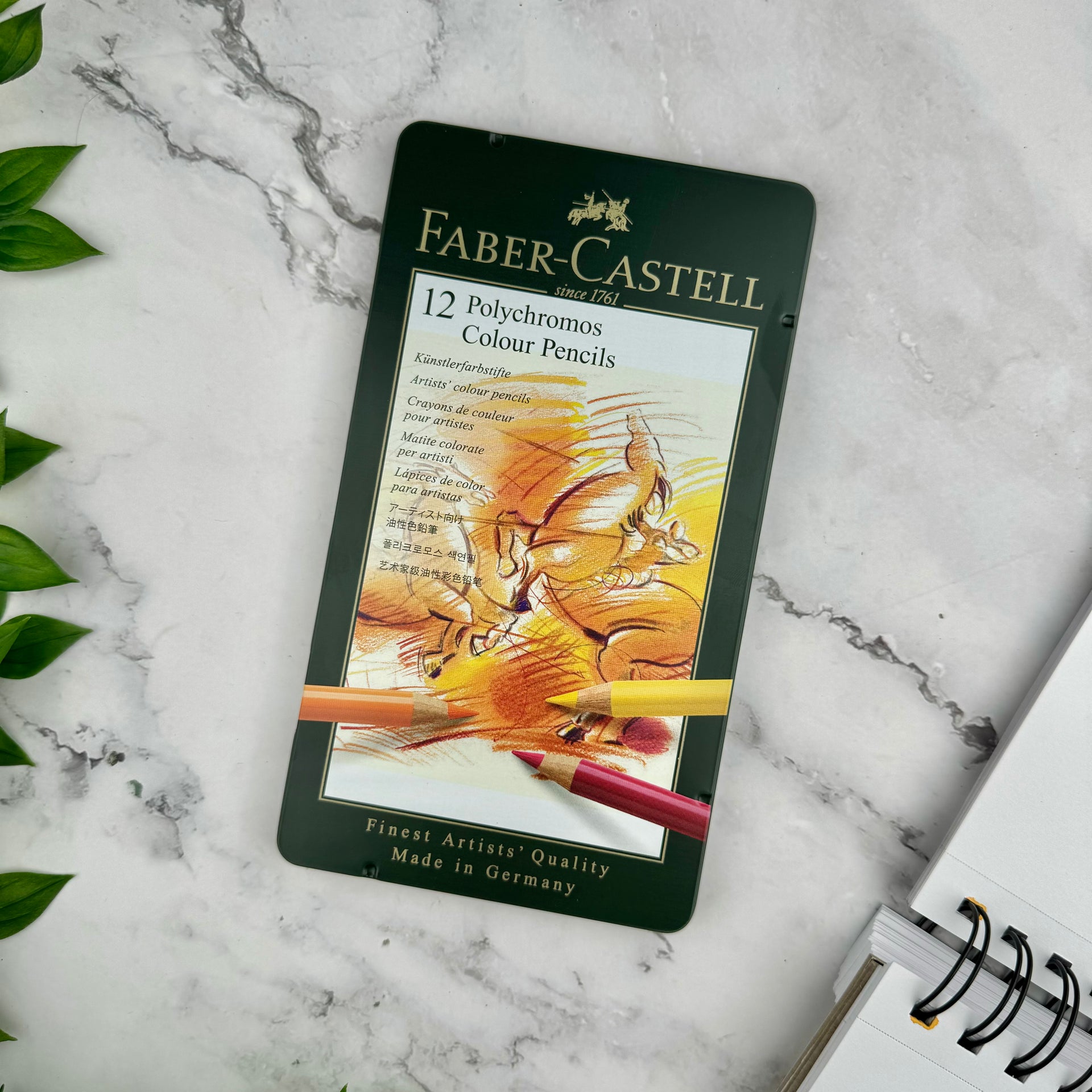 Faber-Castell Polychromos Artists' Color Pencils - 12 Pack – Atlas