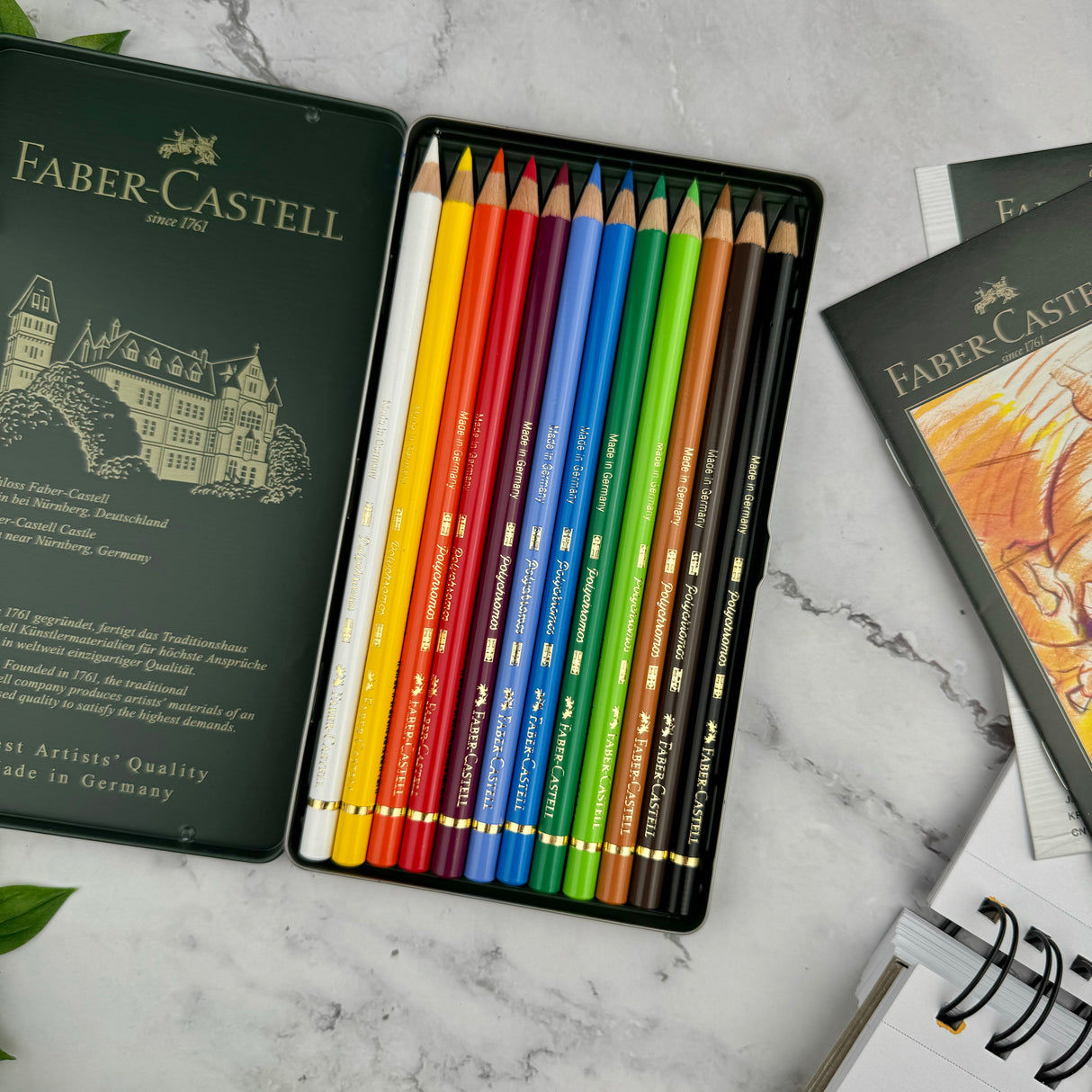 Faber-Castell Polychromos Artists' Color Pencils - 12 Pack