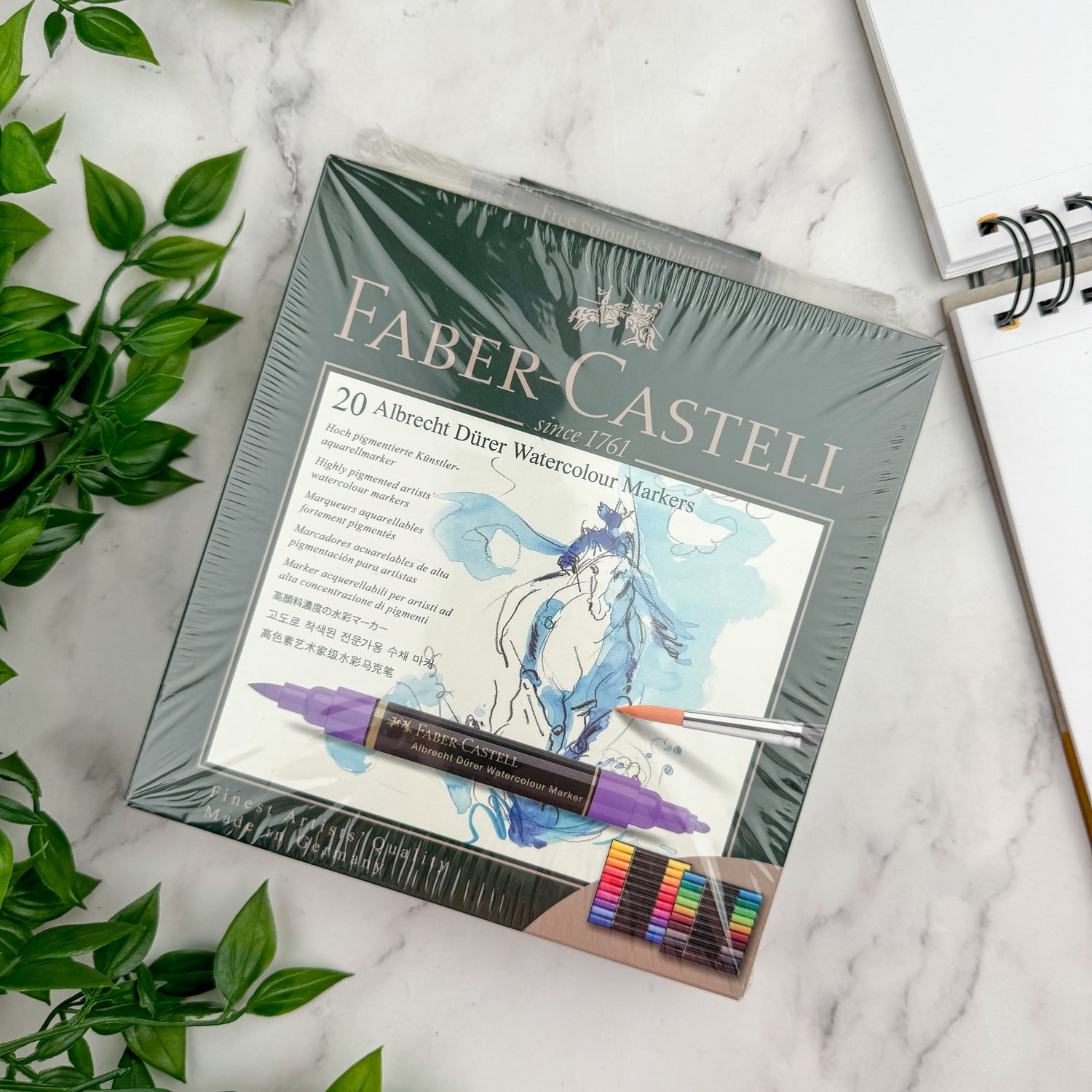 Faber-Castell Albrecht Dürer Watercolor Markers 20 Pack – Atlas