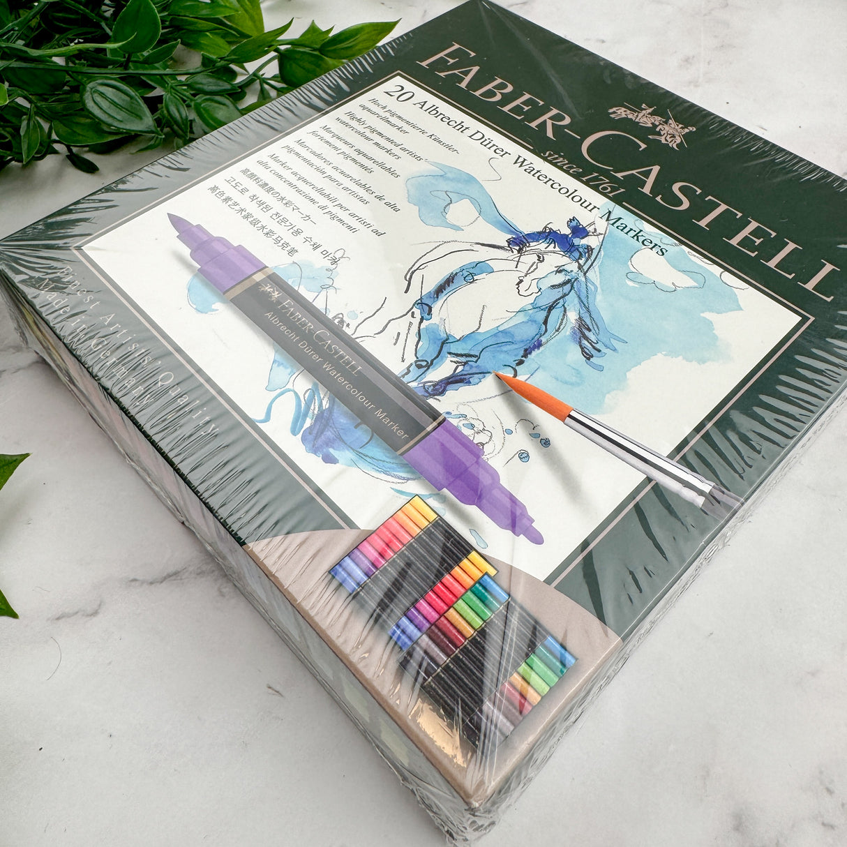 Faber-Castell Albrecht Dürer Watercolor Markers - 20 Pack