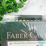 Faber-Castell Albrecht Dürer Watercolor Markers - 20 Pack