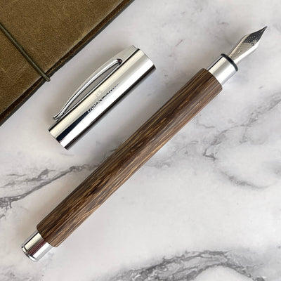 Faber-Castell Ambition Fountain Pen - Coconut Wood