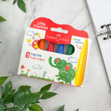 Faber-Castell Little Creatives 6 Easy Grip Finger Crayons