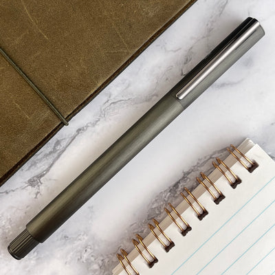 Faber-Castell Neo Slim Fountain Pen - Gunmetal Aluminum