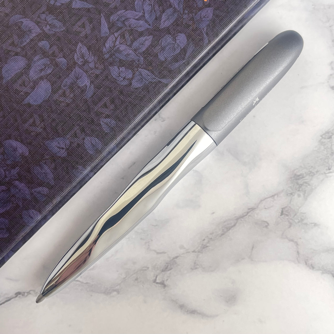 Faber-Castell N'ice Ballpoint Pen - Metallic Grey