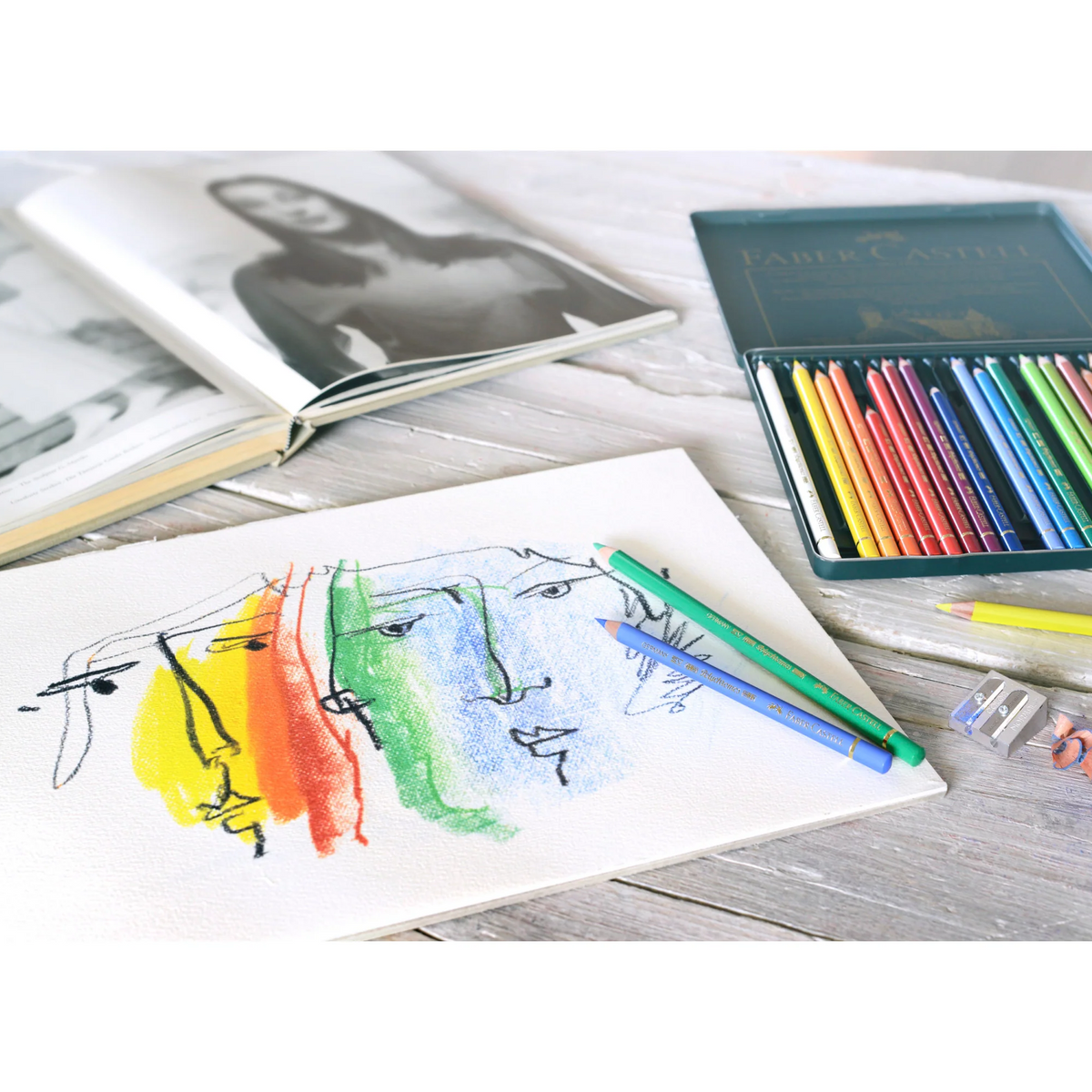 Faber-Castell Polychromos Artists' Color Pencils - 12 Pack – Atlas Faber-Castell Polychromos Artists' Color Pencils - 12 Pack – Atlas