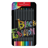 Faber-Castell Black Edition Color Pencils - 12 pack
