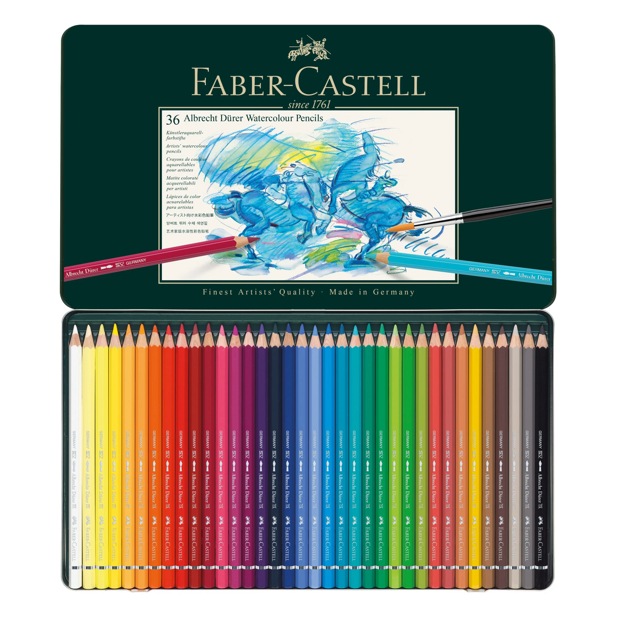 Faber-Castell Albrecht Dürer Artists' Watercolor Pencils - 36 Pack