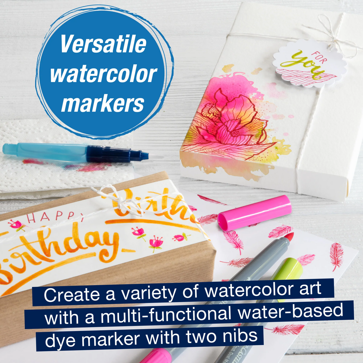 Faber-Castell Goldfaber Aqua Dual Markers - 12 Pack