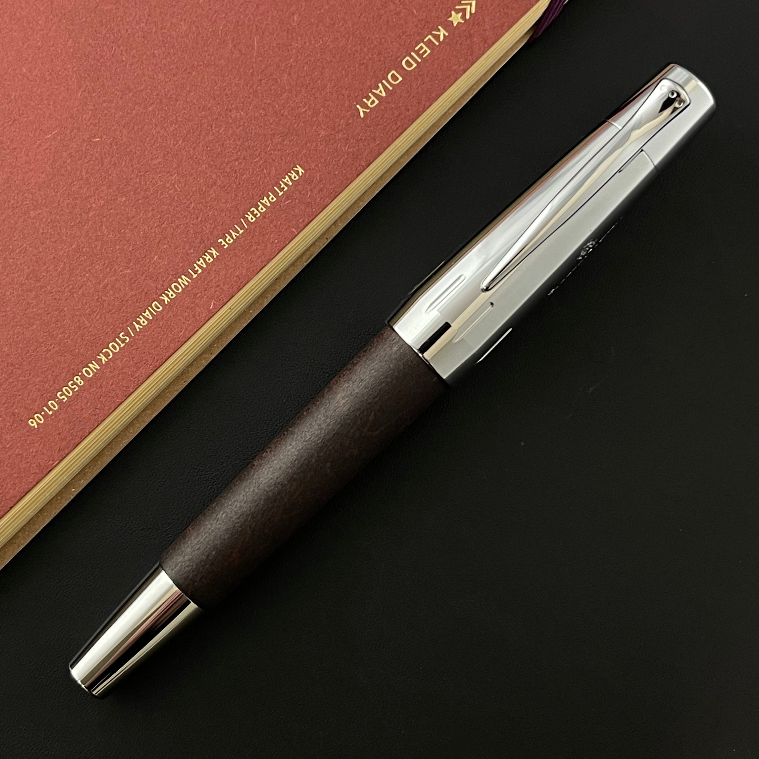 Faber-Castell E-Motion Fountain Pen - Dark Brown – Atlas Stationers