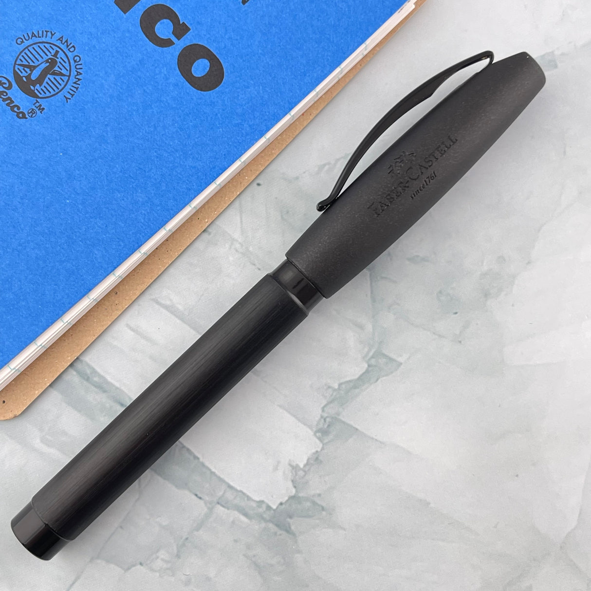 Faber-Castell Essentio Fountain Pen - Aluminum Black