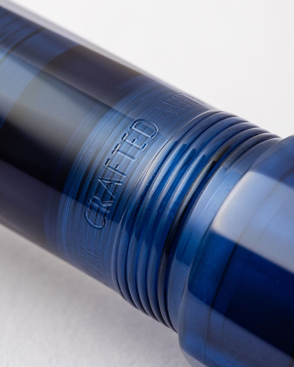 FEEL Blu Sospeso crafted engraving