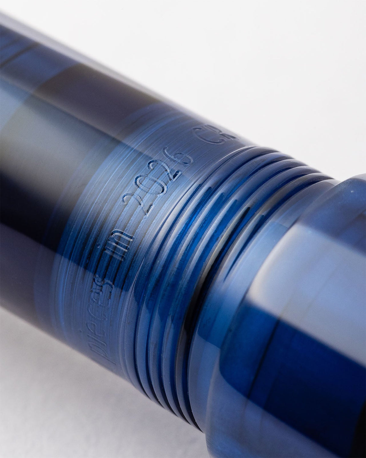 FEEL Blu Sospeso year of production engraving