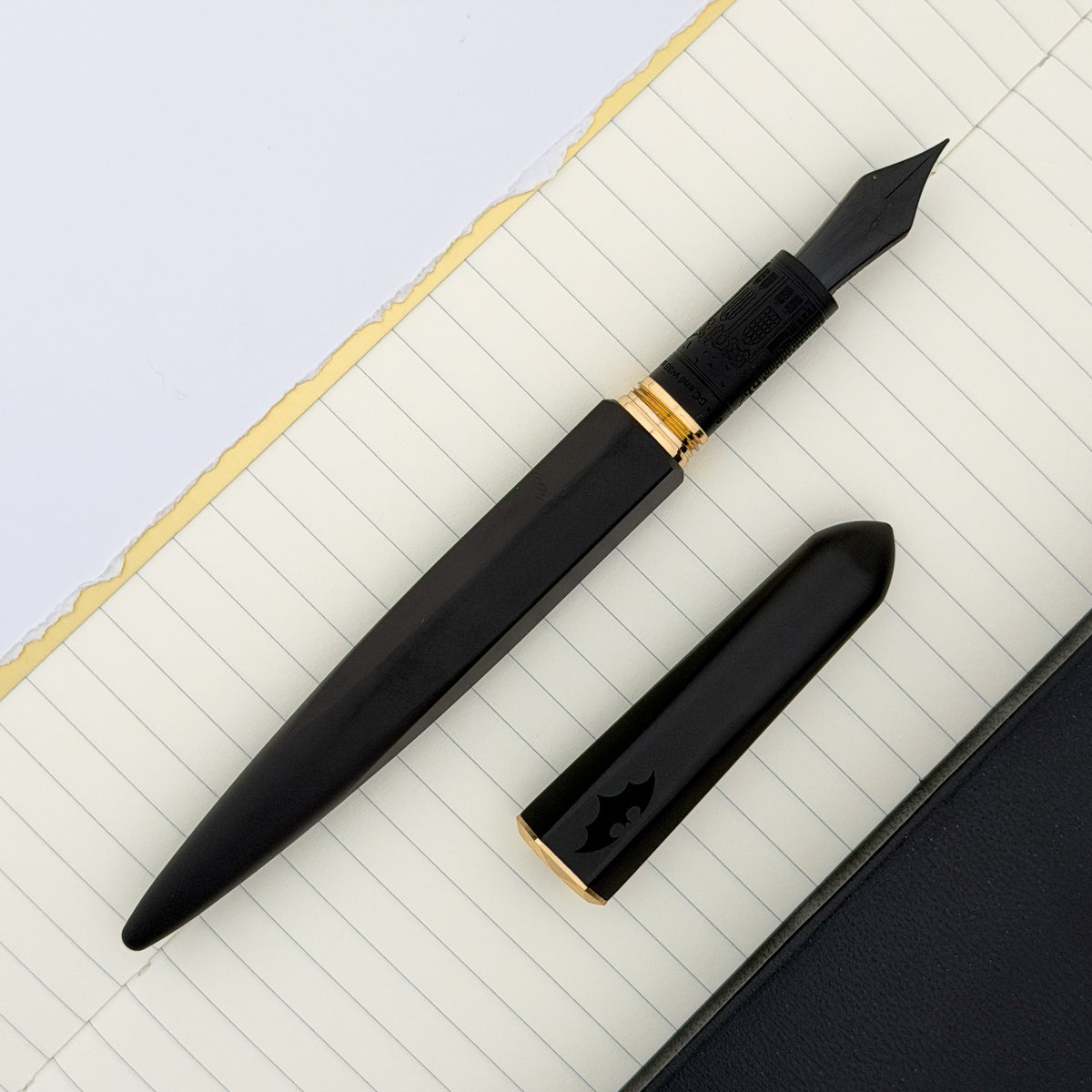 Ferris Wheel Press x Batman Batman Marquise Pen and 38ml Ink Set