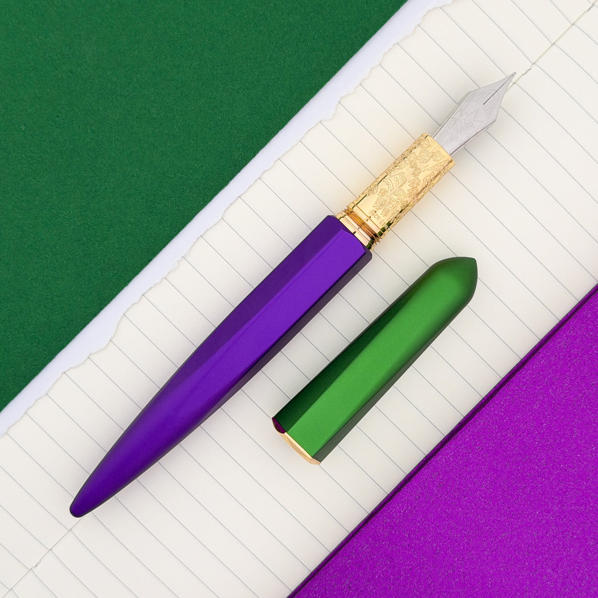 Ferris Wheel Press x Batman The Joker Marquise Pen and 38ml Ink Set