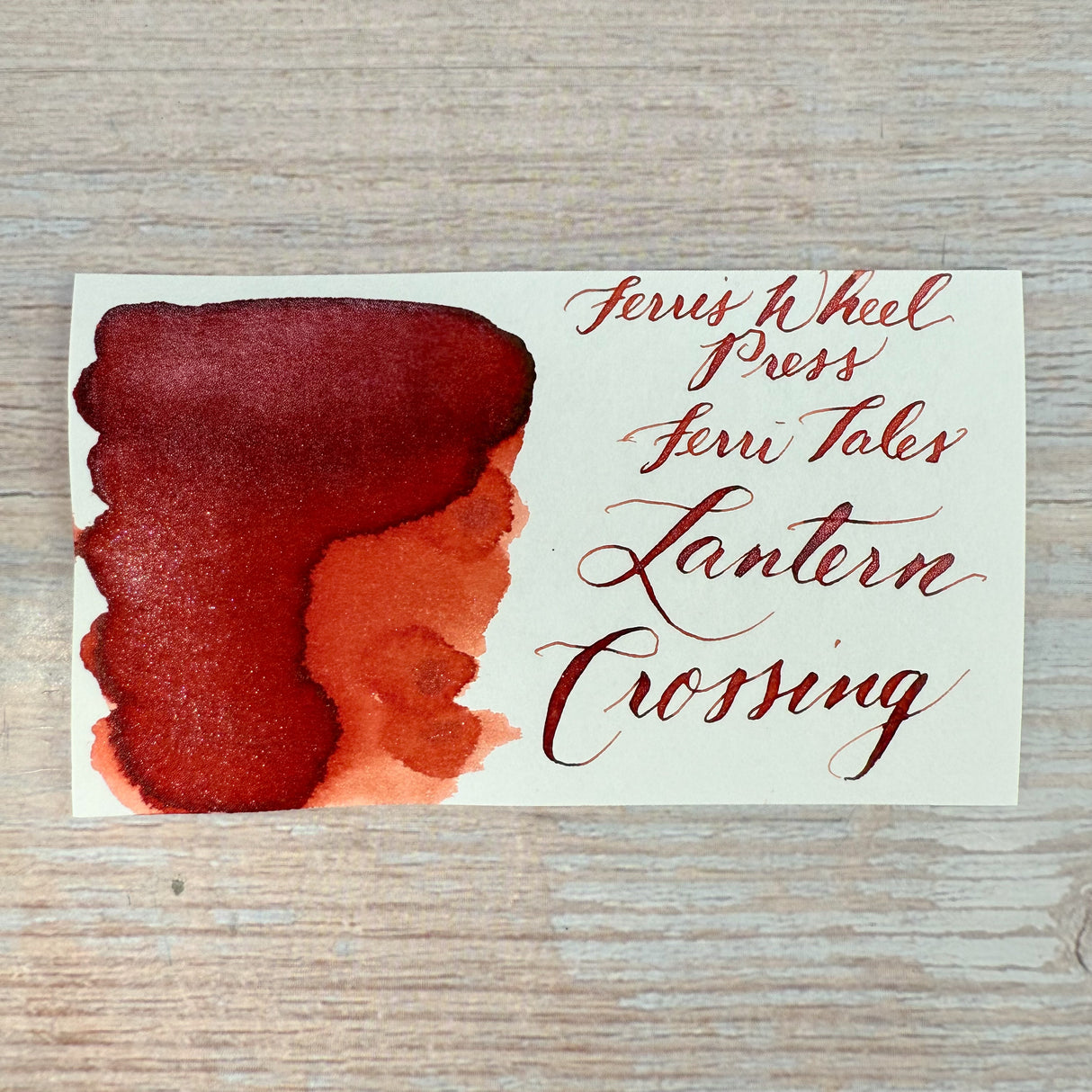 Ferris Wheel Press Bestiary Series - Lantern Crossing - 20ml bottled Ink (Special Edition)