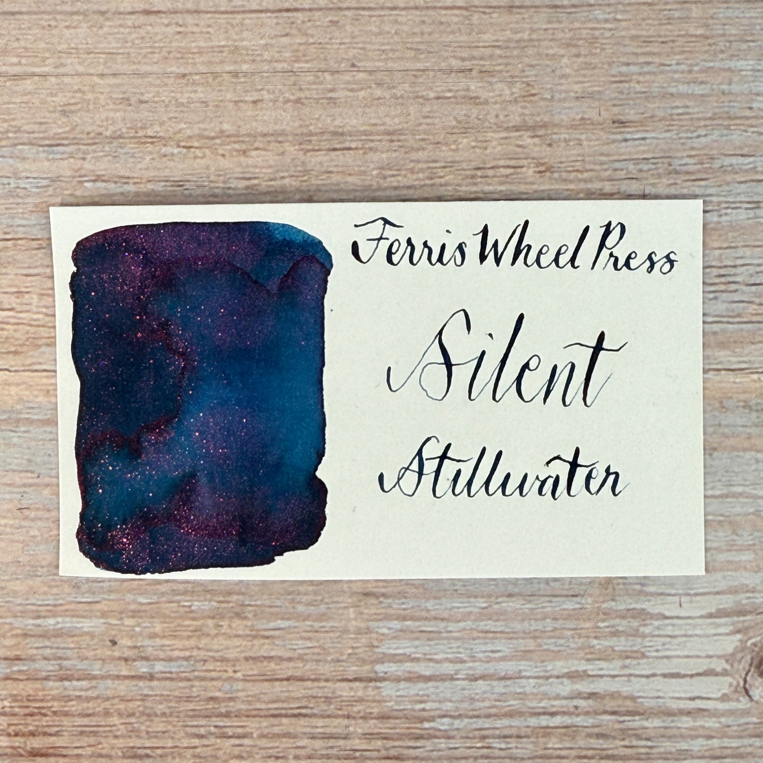 Ferris Wheel Press The Book of Knights Series - Silent Stillwater - 20ml Bottled Ink