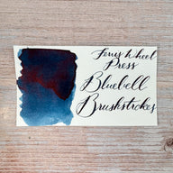 Ferris Wheel Press Bluebell Brushstrokes - 38ml Bottled Ink - 38ml