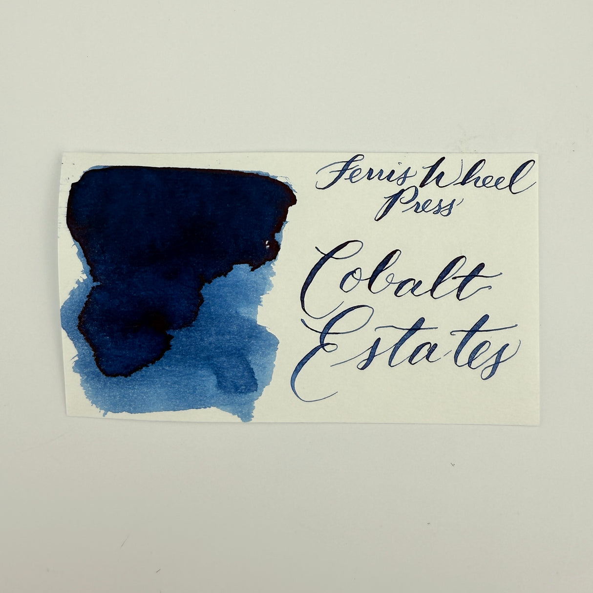 Ferris Wheel Press - Cobalt Estates - 38ml Bottled Ink (Special Edition)(Doorbuster)