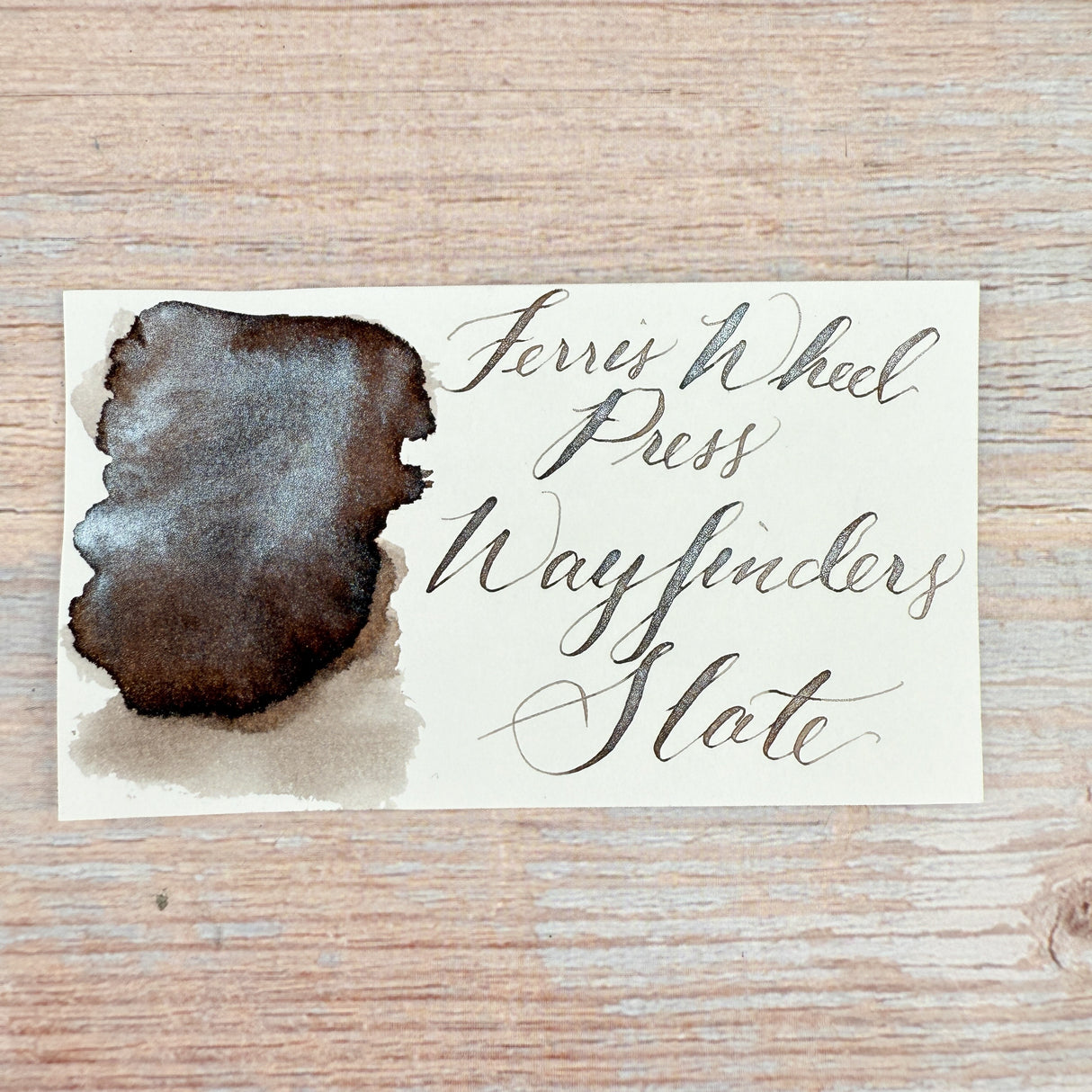 Ferris Wheel Press - Wayfinders Slate- 38ml Bottled Ink (Special Edition) (Doorbuster)