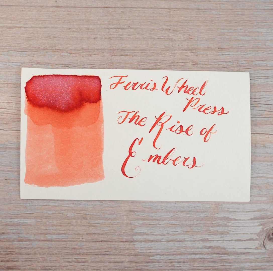 Ferris Wheel Press The Book of Knights Series - The Rise of Embers - 20ml Bottled Ink