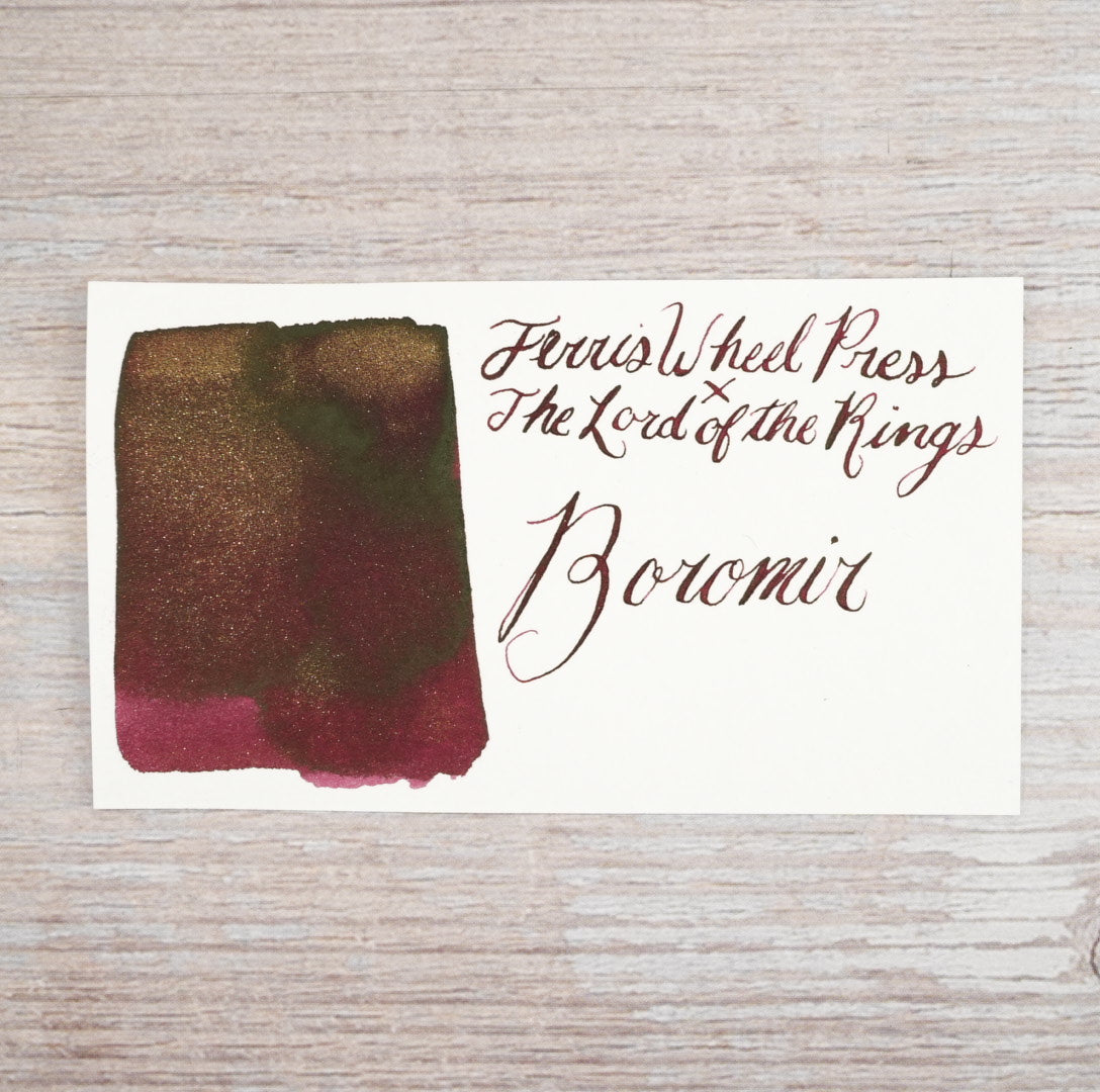 Ferris Wheel Press x The Lord of the Rings Boromir Signature Ink - 38ml Bottled Ink