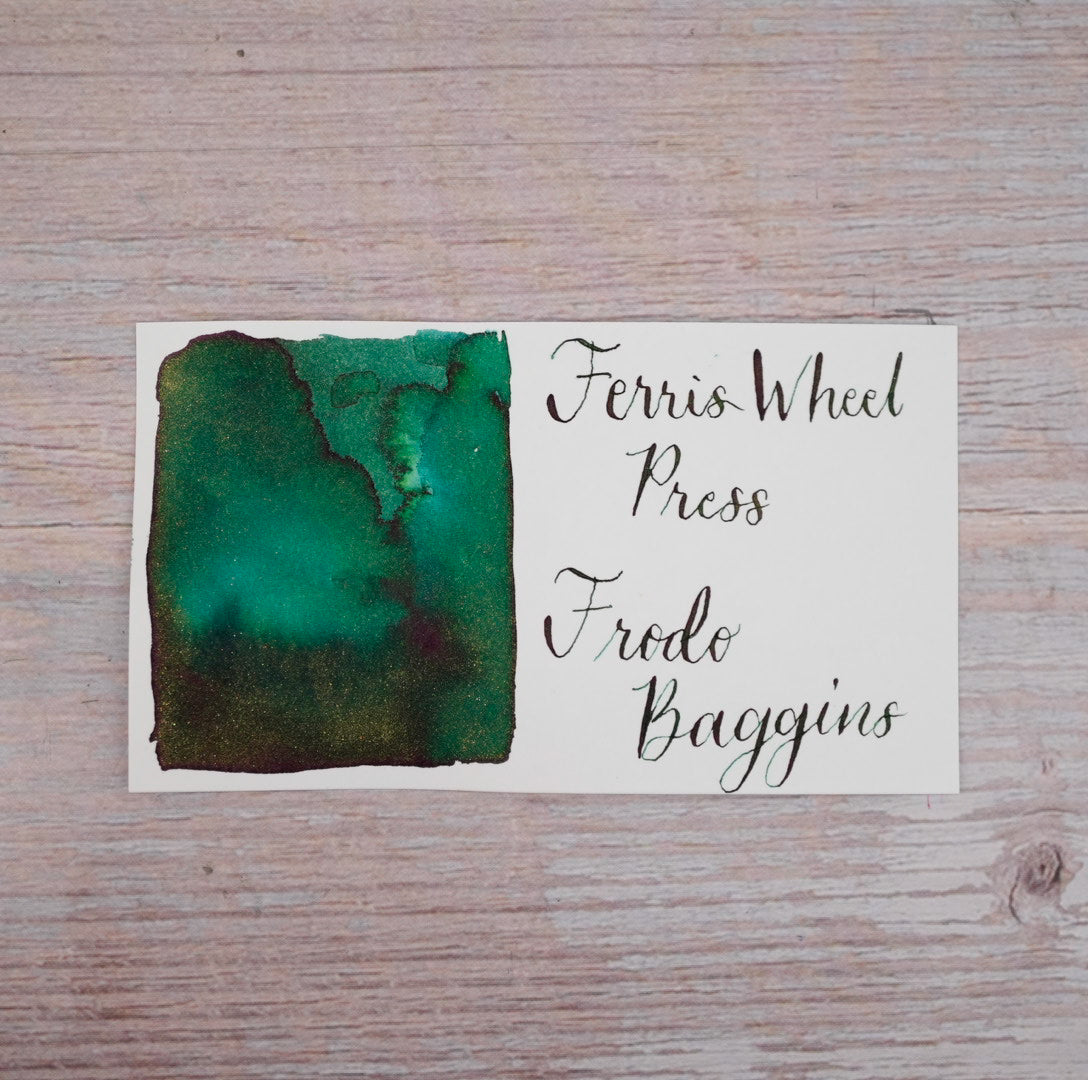 Ferris Wheel Press x The Lord of the Rings Frodo Baggins Signature Ink - 38ml Bottled Ink