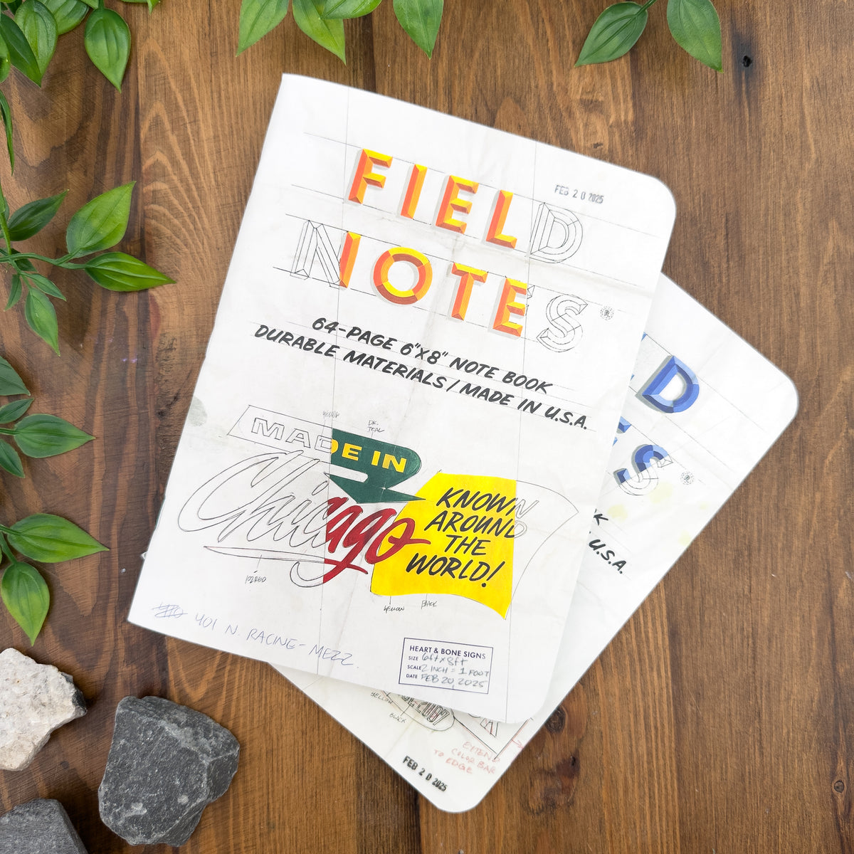Field Notes Back Field Notes Quarterly Edition - The Chicago Look (Special Edition ...