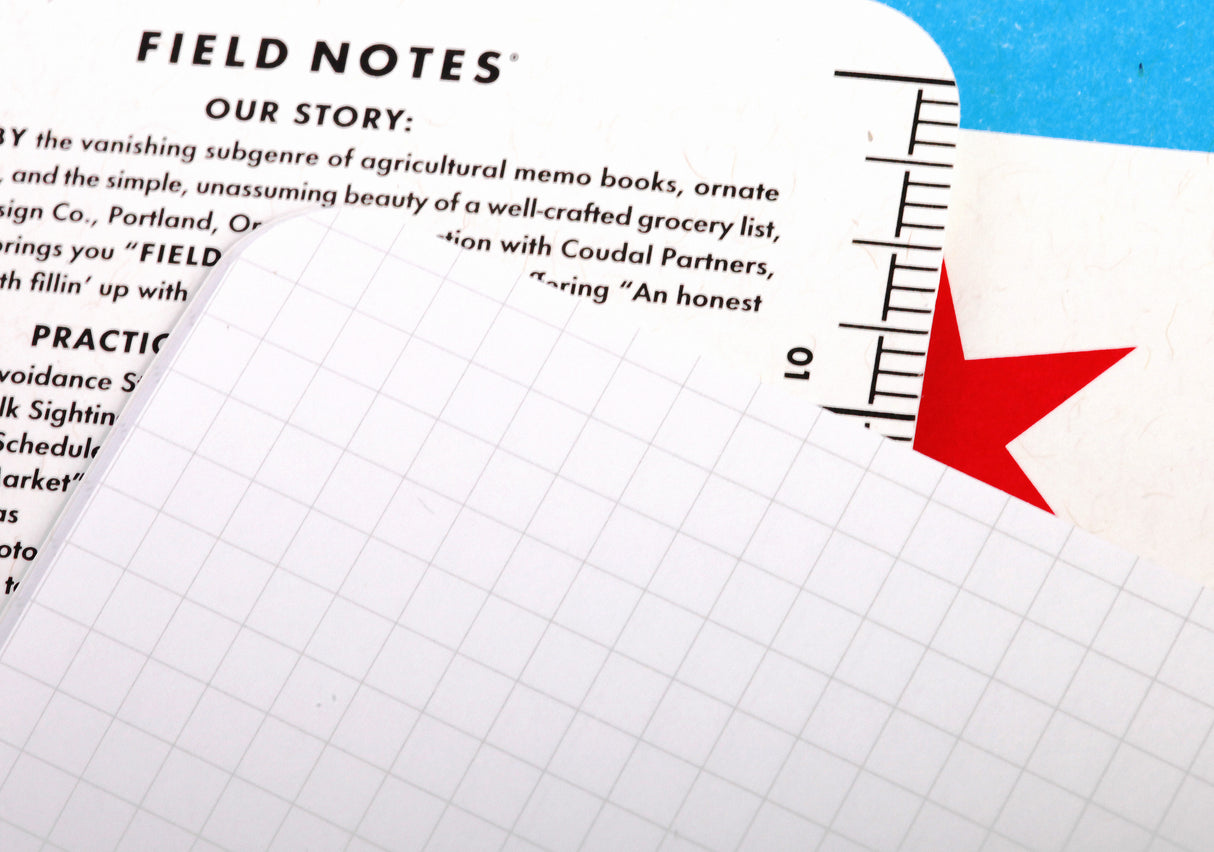 Field Notes Chicago Edition 3-Pack, 3 1/2" x 5 1/2"