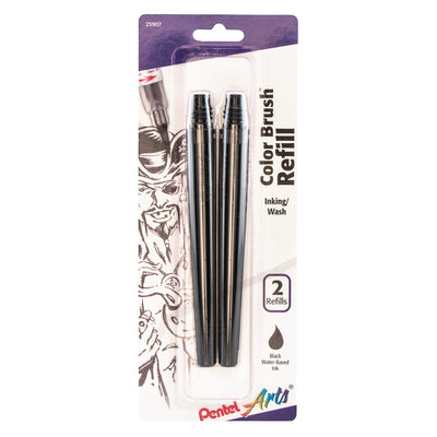 Pentel Arts Color Brush Refills - 2 Pack