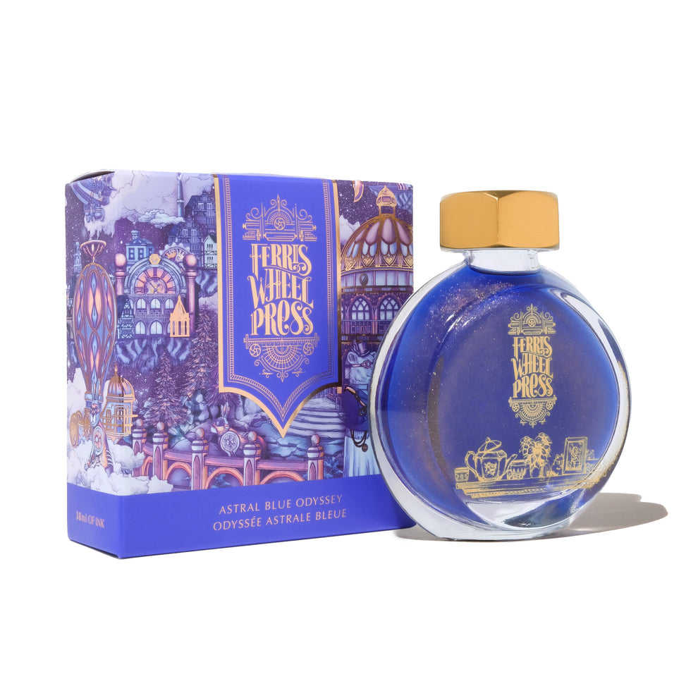 Ferris Wheel Press - Astral Blue Odyssey - 38ml Bottled Ink