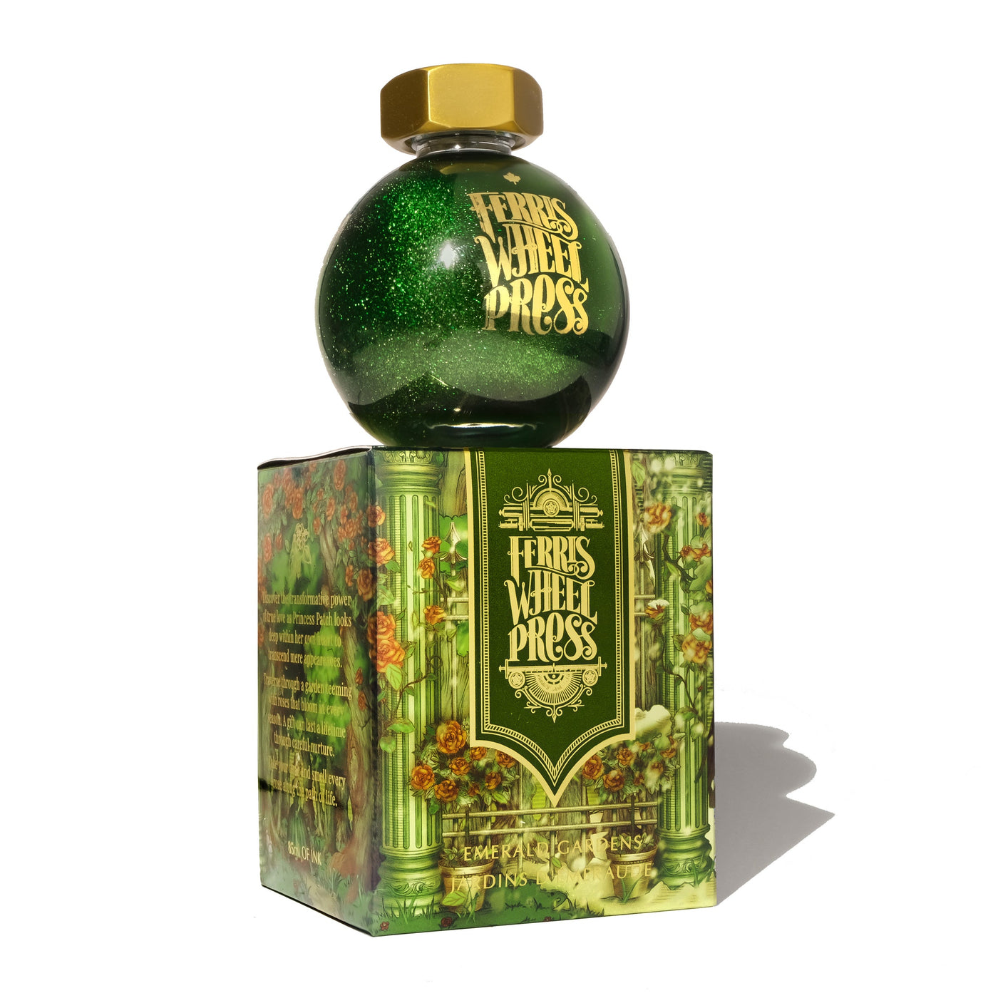 Ferris Wheel Press Emerald Gardens - 85ml bottled Ink (Special Edition)