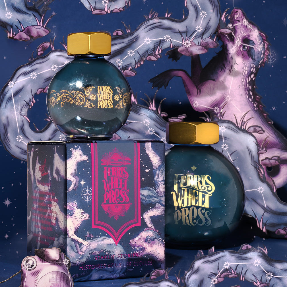 Ferris Wheel Press Bestiary Series - Starlit Stories - 20ml bottled Ink (Special Edition)