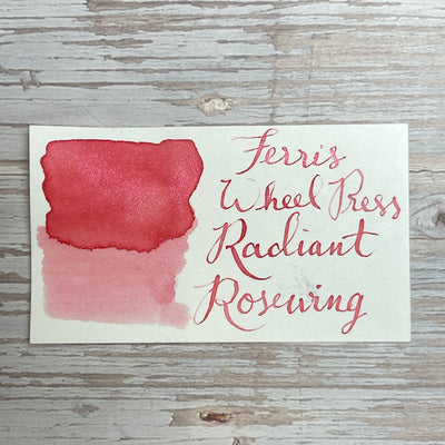 Ferris Wheel Press Radiant Rosewing- 85ml bottled Ink (Special Edition)