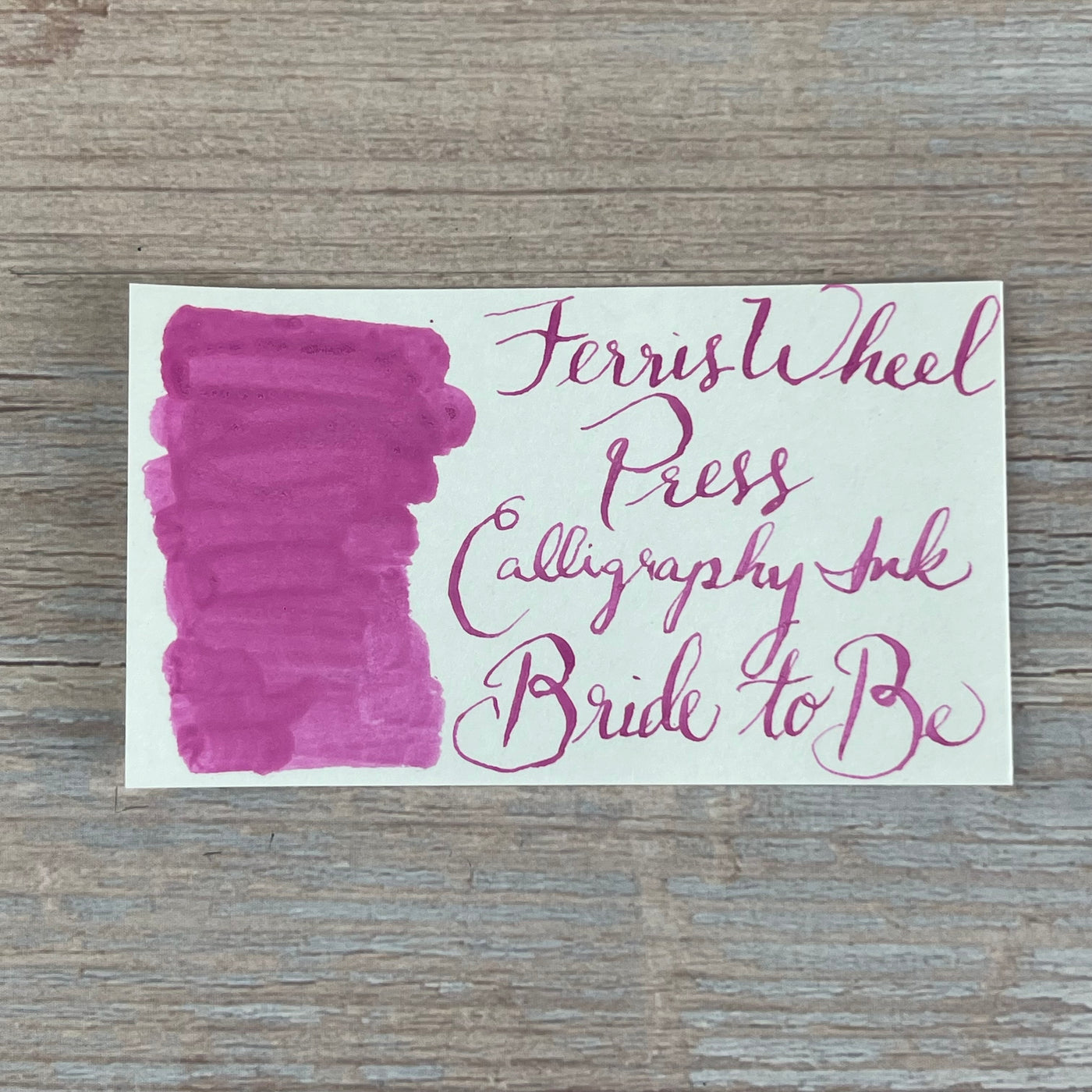 Ferris Wheel Press Bride to Be - 28ml Calligraphy Bottled Ink