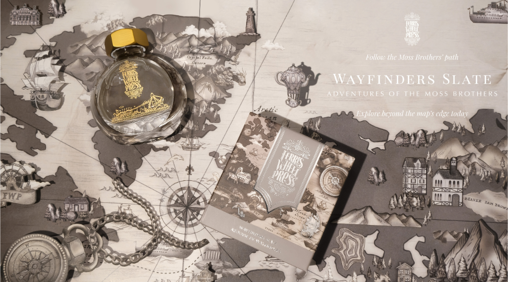 Ferris Wheel Press - Wayfinders Slate- 38ml Bottled Ink (Special Edition) (Doorbuster)