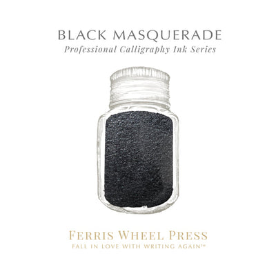Ferris Wheel Press Black Masquerade - 28ml Calligraphy Bottled Ink