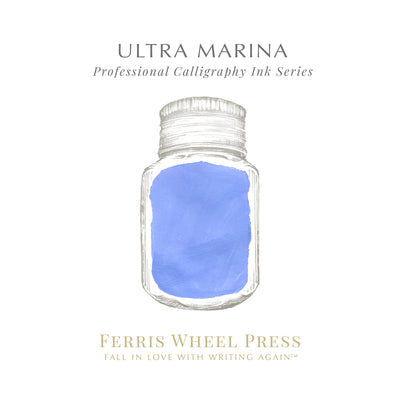 Ferris Wheel Press Ultra Marina - 28ml Calligraphy Bottled Ink