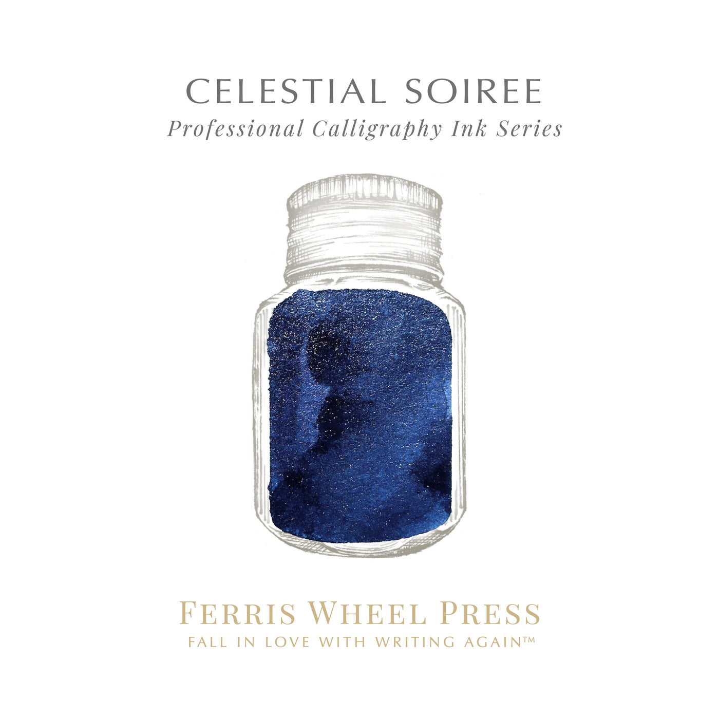 Ferris Wheel Press Celestial Soiree - 28ml Calligraphy Bottled Ink