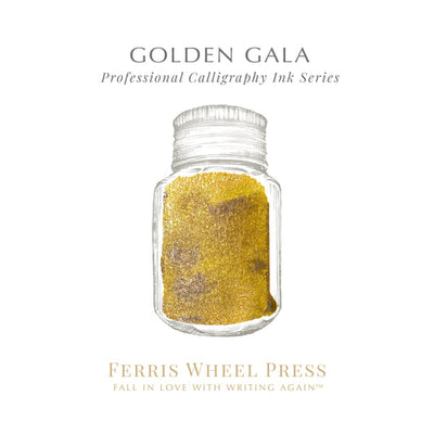Ferris Wheel Press Golden Gala - 28ml Calligraphy Bottled Ink