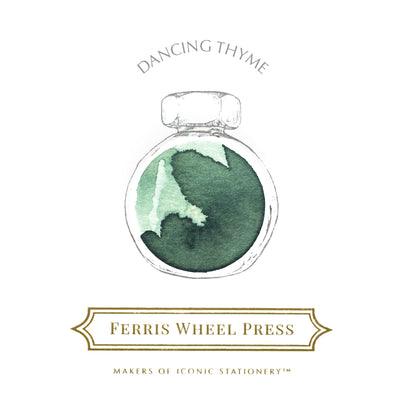 Ferris Wheel Press Dancing Thyme - 38ml bottled Ink