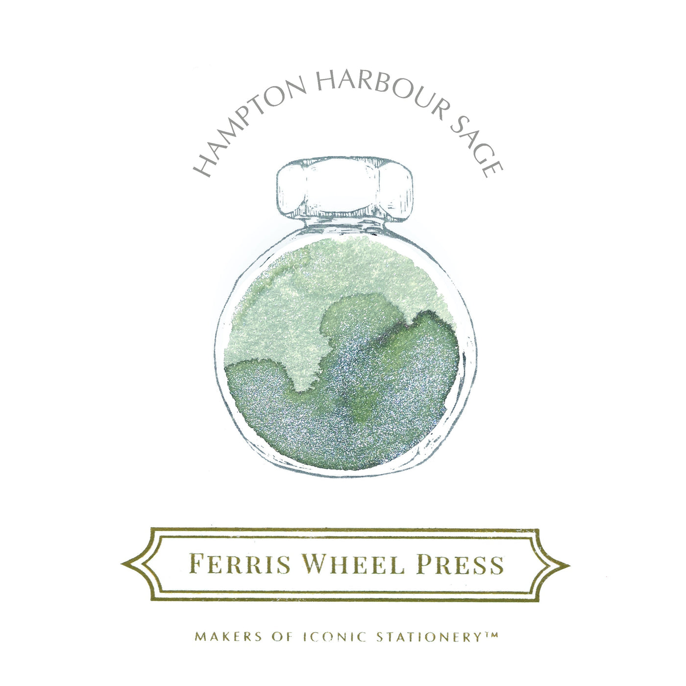 Ferris Wheel Press Hampton Harbour - 38ml bottled Ink