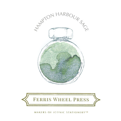 Ferris Wheel Press Hampton Harbour - 38ml bottled Ink