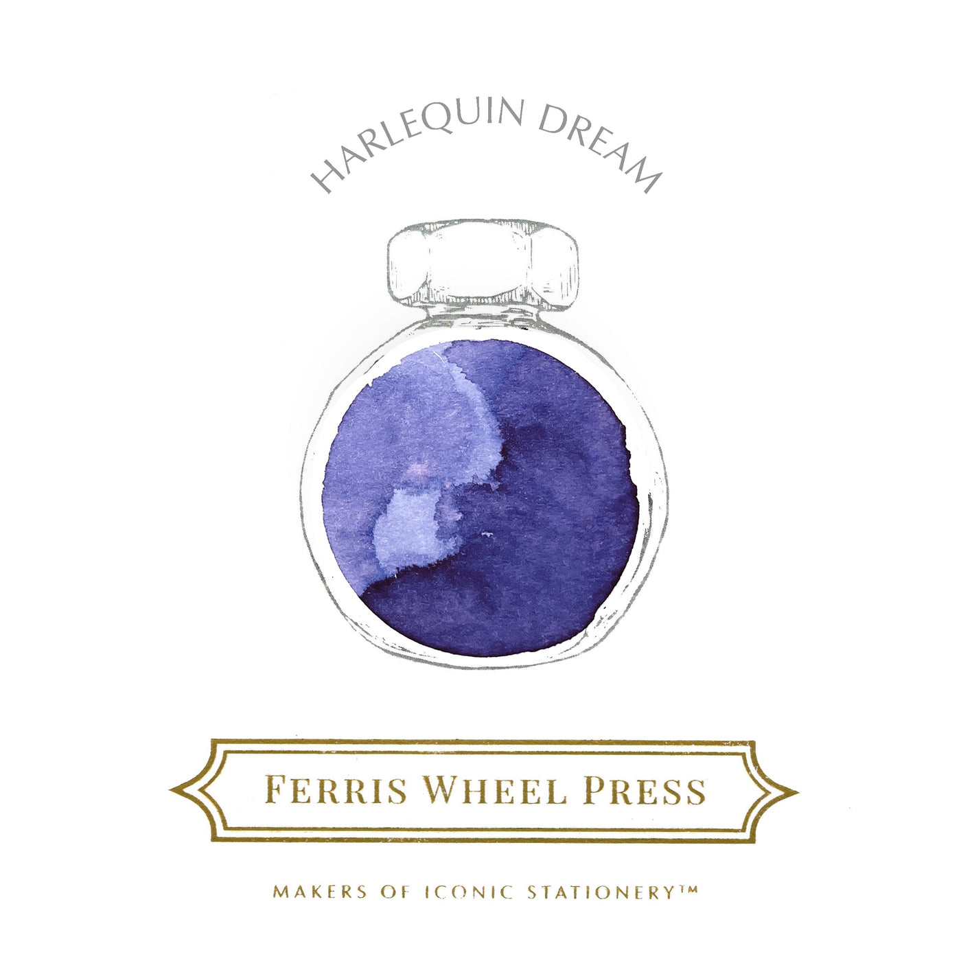 Ferris Wheel Press Harlequin Dream - 38ml bottled Ink