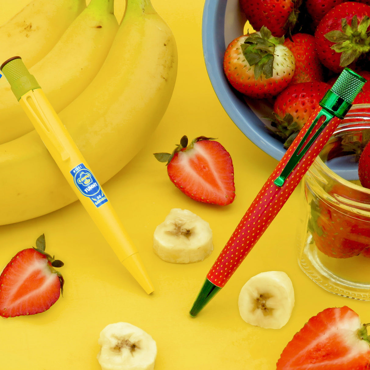 Retro 51 Tornado Fruit Series Rollerball Pen - Strawberry