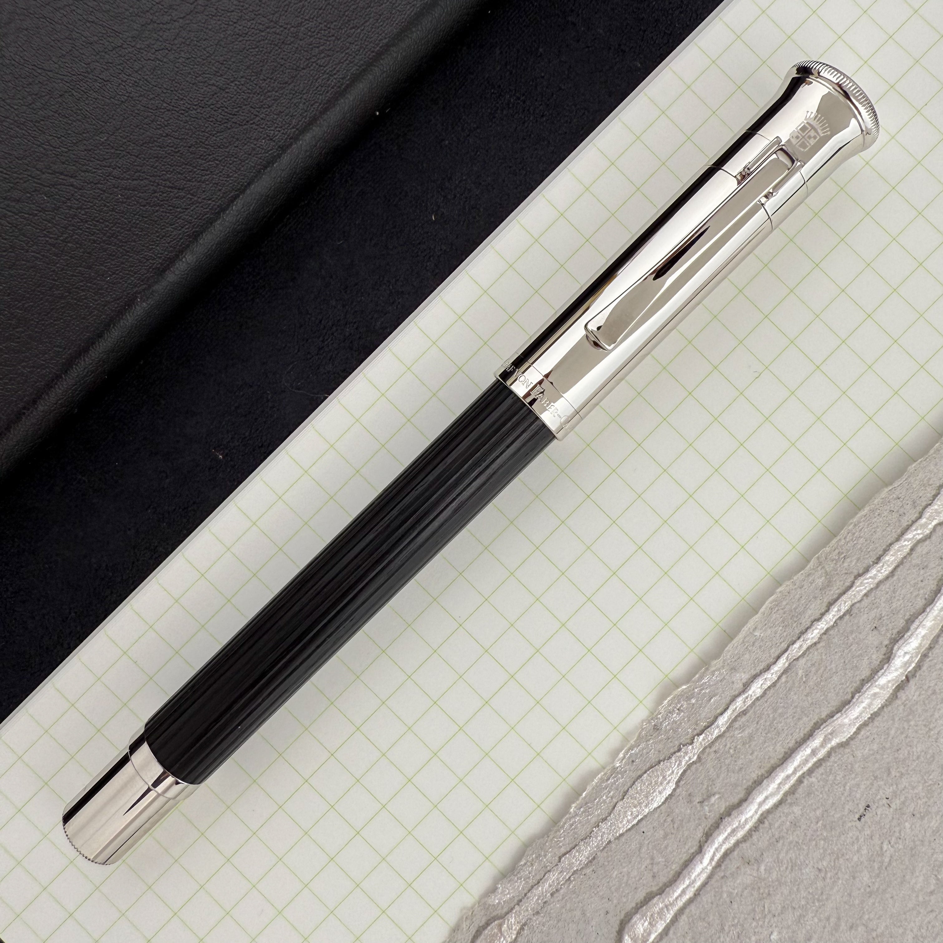 Graf von Faber-Castell Classic Fountain Pen - Ebony – Atlas Stationers